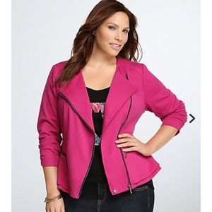 Torrid peplum jacket blazer sz 4